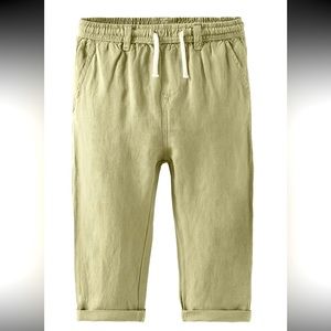 Zara 2-3T Flowy Linen Blend Pants.